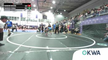 112 lbs Rr Rnd 1 - Ransom Moore, Cleveland Take Down Club vs Maddox Fogle, Wolfpak Wrestling