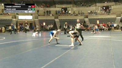 107 Championship Bracket Quarterfinal - Miles Aase, Owatonna vs Chase Lawrence, Stillwater