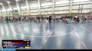 93 lbs Cons. Semi - Ames Neff, Timpanogos Wrestling vs Luke Epling, Bear River Wrestling Club