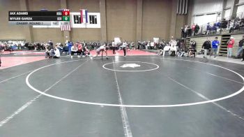 132 lbs Champ. Round 1 - Jax Adams, Nixa vs Myles Garza, Garden City