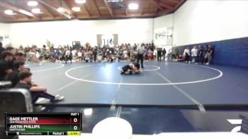 174 lbs Semifinal - Gage Mettler, San Francisco State vs Justin Phillips, Unattached