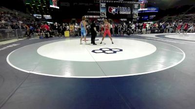 157 lbs Cons. Sub-rd Of 64 - Lucas Kral, IA vs Josiah Walbom, OH