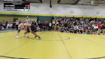 157 lbs Champ. Round 1 - Jace Cornell, Port Clinton vs Carter Shank, Marysville