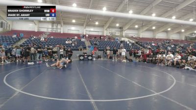 126 lbs Braden Ghormley, Wyoming vs Jhase St. Amant, Louisiana