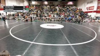106 lbs 1st Place Match - Ace Arnold, Saratoga vs Jayden Kubo, Thunder Basin