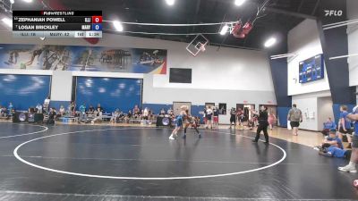 105 lbs Zephaniah Powell, Illinois vs Logan Brickley, Maryland