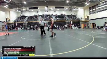 170 lbs Cons. Round 2 - Anthony McFadden, Red Hawk Wrestling Academy vs Peyton Wagoner, Yorktown Wrestling Club