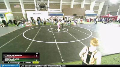 80 lbs Cons. Round 4 - Kaden Aguayo, Team Champs WC vs Cohen Archibald, Legacy Elite WC