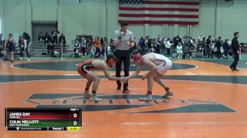 125 lbs Cons. Semi - James Day, Wabash vs Colin Mellott, Ohio Northern
