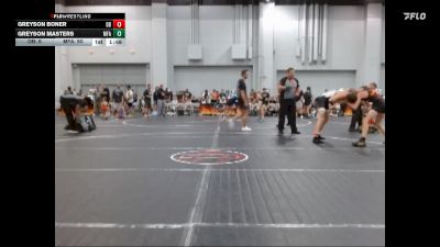 113 lbs Round 3 (4 Team) - Greyson Masters, MF Army vs Greyson Boner, Dayton Bandits