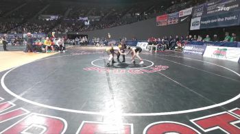 4A Boys 120 lbs Champ. Round 1 - Parker Hammer, Cascade Boys vs Ryker Pruett, North Bend Boys
