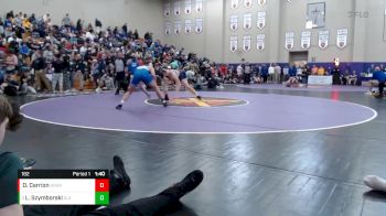 182 lbs Quarterfinal - Lucas Szymborski, Cleveland vs Dean Carrion, Houston