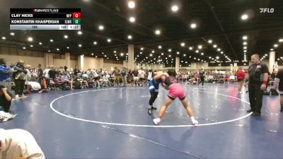 165 lbs Round 1 (32 Team) - Clay Hicks, Morris Fitness Purge vs Konstantin Khaspekian, Elevation WC