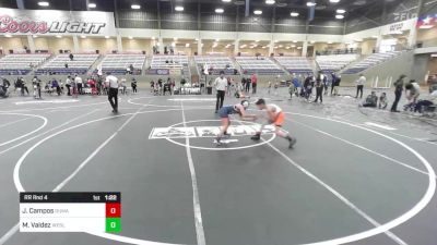 90 lbs Rr Rnd 4 - Jonathan Campos, Dumas Wrestling vs Mikayela Valdez, Wesley WC