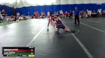 150 lbs Round 7 (8 Team) - Duke Martin, Death Squad vs Brennan Kicker, Brecksville