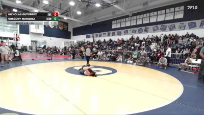 58 lbs Cons. Semi - Gregory Marquez, So Cal Hammers Wrestling vs Nicholas Gutierrez, Sting Wrestling Club