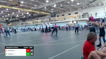 180 lbs Placement (4 Team) - Brooke Huffman, Wisconsin Black vs Makayla Vasser, Charlies Angels Pink