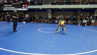 82 lbs Champ. Rd Of 32 - James Dean, Betterman Elite Wrestling vs Jacob Fumusa, Valiant Wrestling Club