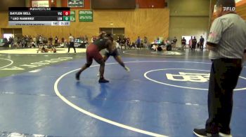 197 lbs 5th Place Match - Leo Ramirez, Lemoore College vs Daylen Bell, Victor Valley College