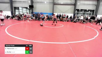155 lbs Quarterfinal - Evan Petrovich, Quest School Of Wrestling vs Jackson Butler, Compound/RPW