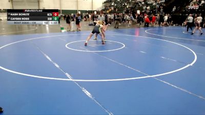 138 lbs Quarterfinal - Kash Schiltz, Next Level Training Academy vs Caysen Ross, Bear Cave Wrestling