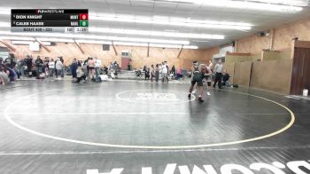 220 lbs Semifinal - Dion Knight, Monticello vs Caleb Haase, Manlius