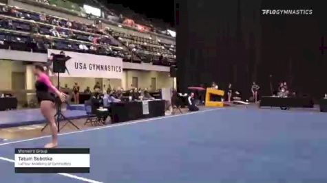 Tatum Sobotka - Women's Group, LaFleur Academy of Gymnastics - 2021 Women's Xcel Region 4 Championships