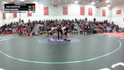 165 lbs 1st Place Match - Paul Hostetler, Orrville vs Brian Denamen, West Geauga
