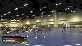 160 lbs Round 4 (10 Team) - Mason Kobelt, John Glenn Wrestling vs Andrew Barford, Columbus St. Francis DeSales