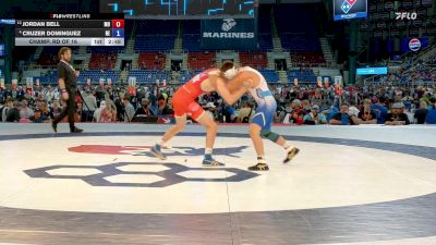 113 lbs Champ. Rd Of 16 - Jordan Bell, MO vs Cruzer Dominguez, NE