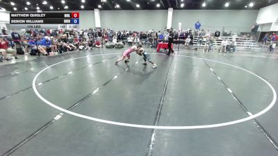 126 lbs Matthew Quigley, Team Michigan Blue vs Derion Williams, Ohio Gray