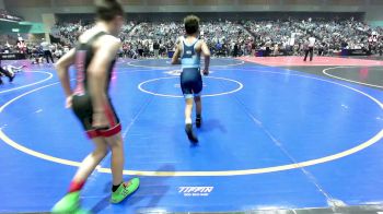 76 lbs Round Of 32 - Jacob Sarafin, Nor-Cal Inferno vs Prentice Miller Jr., Bad Karma
