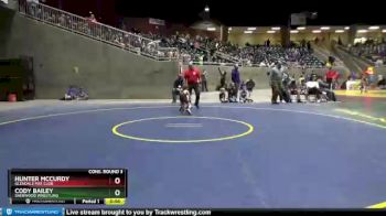 45 lbs Cons. Round 3 - Cody Bailey, Sherwood Wrestling vs Hunter McCurdy, Glendale Mat Club