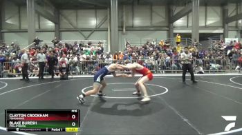 135 lbs Champ. Round 1 - Blake Buresh, Phillipsburg vs Clayton Crookham, Tonganoxie