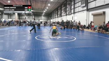 106 lbs Allday - Caden Clark, GREAT BRIDGE WRESTLING CLUB vs Denzel Benton, RALEIGH AREA WOLFPACK BLACK
