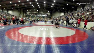 75 lbs Rr Rnd 1 - Kyrun Walker-Smith, Level Up Wrestling Center vs Rhett Hanes, Georgia