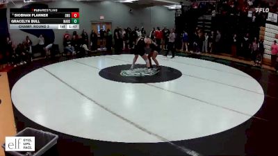 170 lbs. Champ. Round 3 - Siobhan Flanner, Shawnee Mission South vs Gracelyn Bull, Marshfield