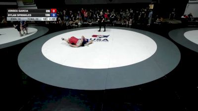 190 lbs Jonsea Garcia, IEWA - Inland Empire Wrestling Association vs Dylan Sprinkles, TCWA - Tri-Counties Wrestling Association