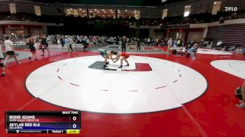 175 lbs Quarterfinal - Skylar Red Elk, Oklahoma vs Bodie Adams, River Valley Freestyle