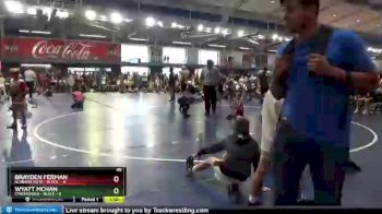 45 lbs 2nd Wrestleback (16 Team) - Wyatt Mchan, Stronghold - Black vs Brayden Ferman, Alabama Elite - Black 