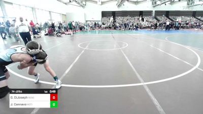 74-J2 lbs Final - Geno DiJoseph, Seagull Wrestling Club vs Joey Cannavo, Motion