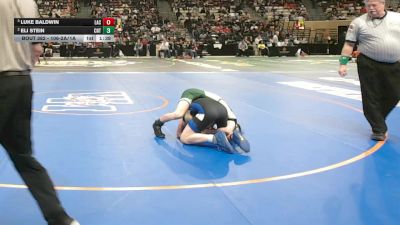 106-2A/1A Semifinal - Luke Baldwin, Henry E. Lackey vs Eli Stein, Century