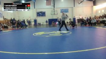 165 lbs Cons. Round 3 - Daylen Fairley, Harrison Central HS vs Josiah Watson, Oak Grove HS