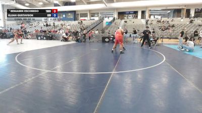 285 lbs Cons. Rd Of 16 - Benjamin Escobedo, Titan Mercury Wrestling Club vs Elijah Gustavson, Gold Rush Wrestling