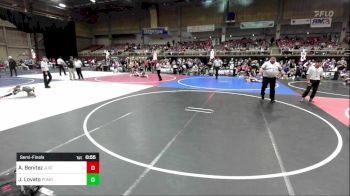 55 lbs Semifinal - Armani Benitez, Juic3 Academy vs Jaxson Lovato, Pomona Elite WC