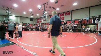 80 lbs Quarterfinal - Phoenix Petch, Hulbert High School vs Landon Martinez, Bartlesville