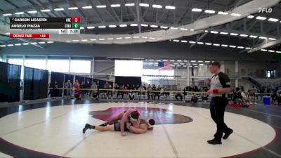 197 lbs Quarterfinal - Angelo Piazza, Centenary (nj) vs Carson Licastri, Oneonta State