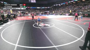 Cons. Round 3 - Madalyn Andersen, Adams Central vs Ila Jurgens, Gibbon