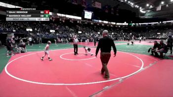 75 lbs 7th Place Match - Isaac Denholm, NBHA vs Maverick Wellert, FOWCA