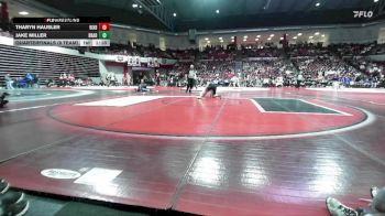 150 lbs Quarterfinals (8 Team) - Tharyn Hausler, BIXBY vs Jake Miller, BROKEN ARROW